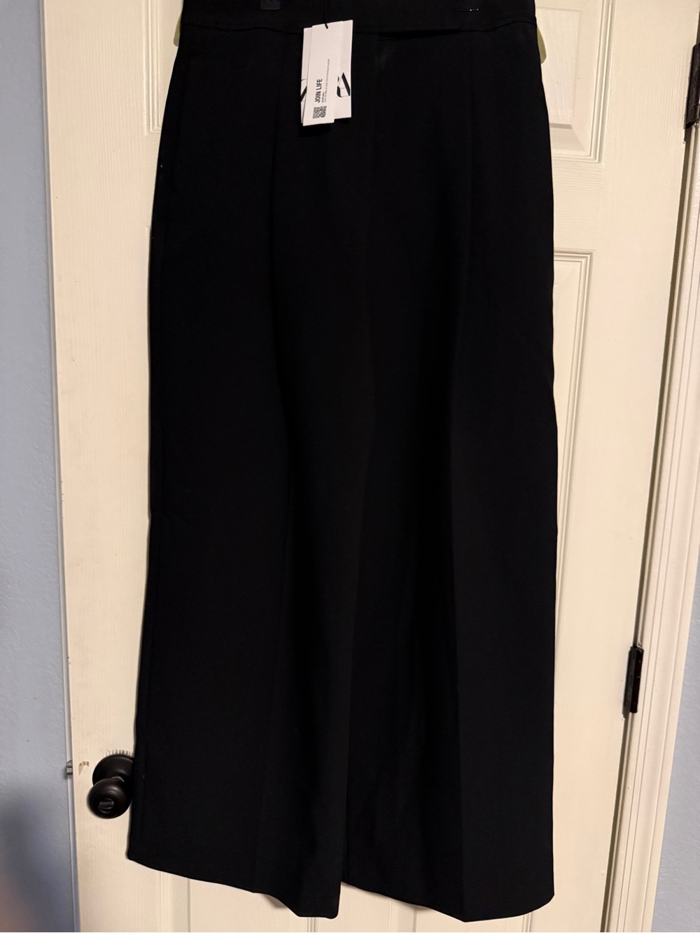 Zara Black Maxi Skirt with Clean A-Line